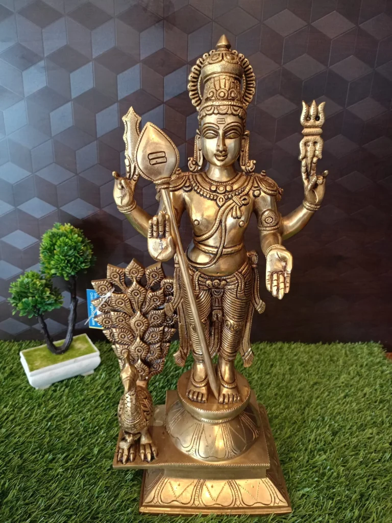brass big statues