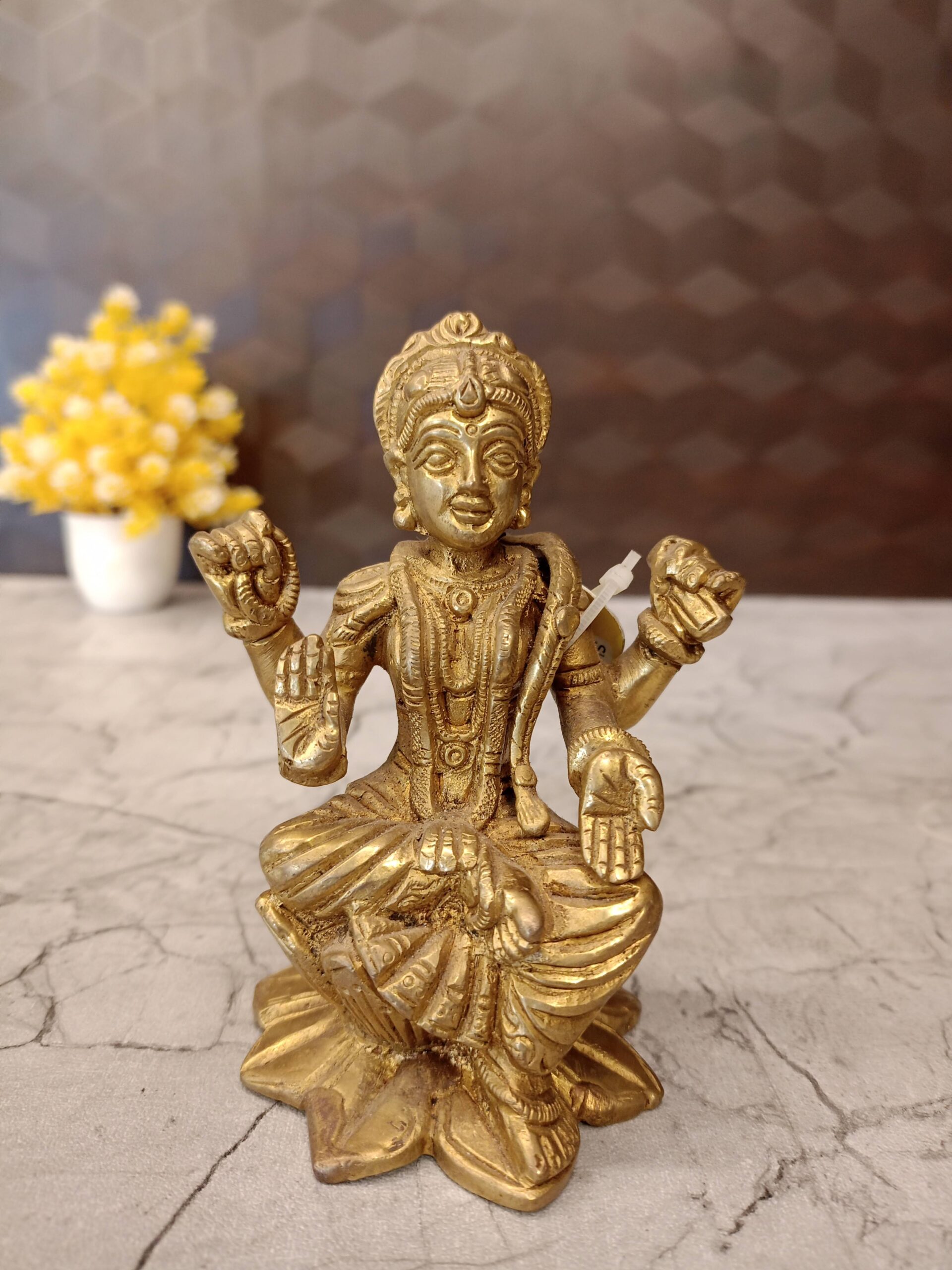 oplus_32 Brass Small Balambika Idol- 5" - Image 1