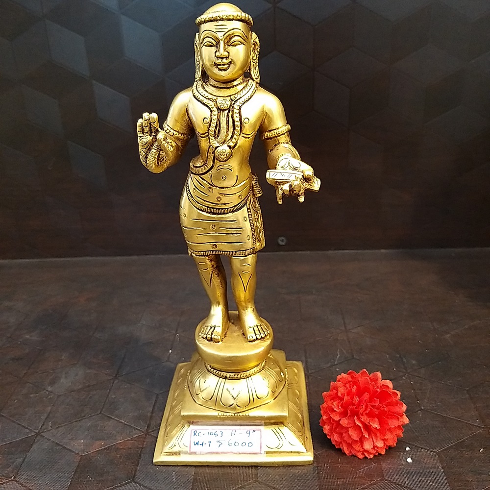 brass-manikavasakar-idol-home-decor-gift-buy-online-india Brass Manikkavasakar Idol