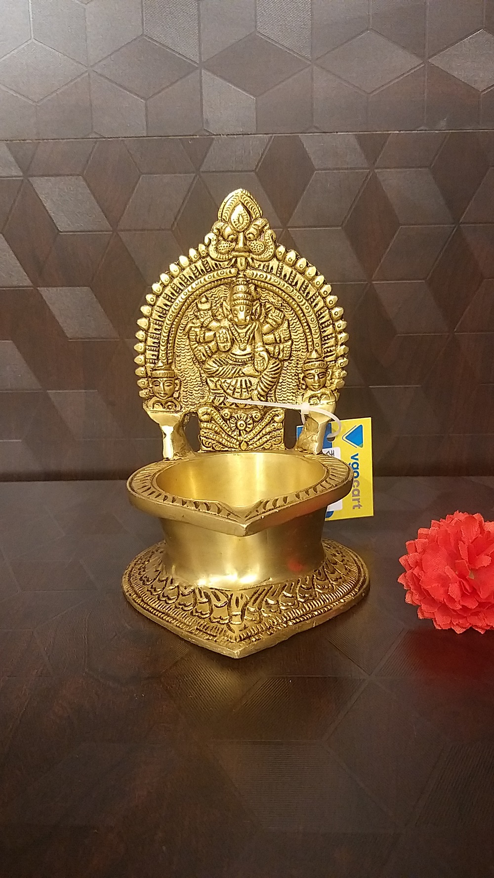 20230805_185503 Brass Varahi Diya Large - Image 1