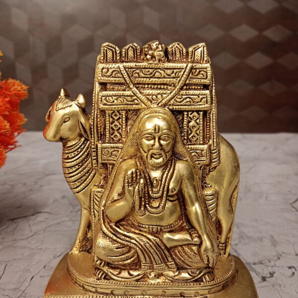 Buy Brass Rahavendra Swamy Statue 