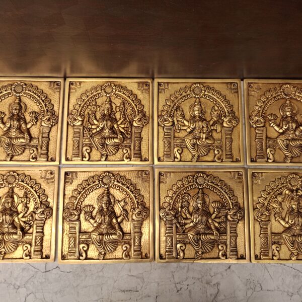 brass ashtalakshmi door panel pooja gift vgocart coimbatore india