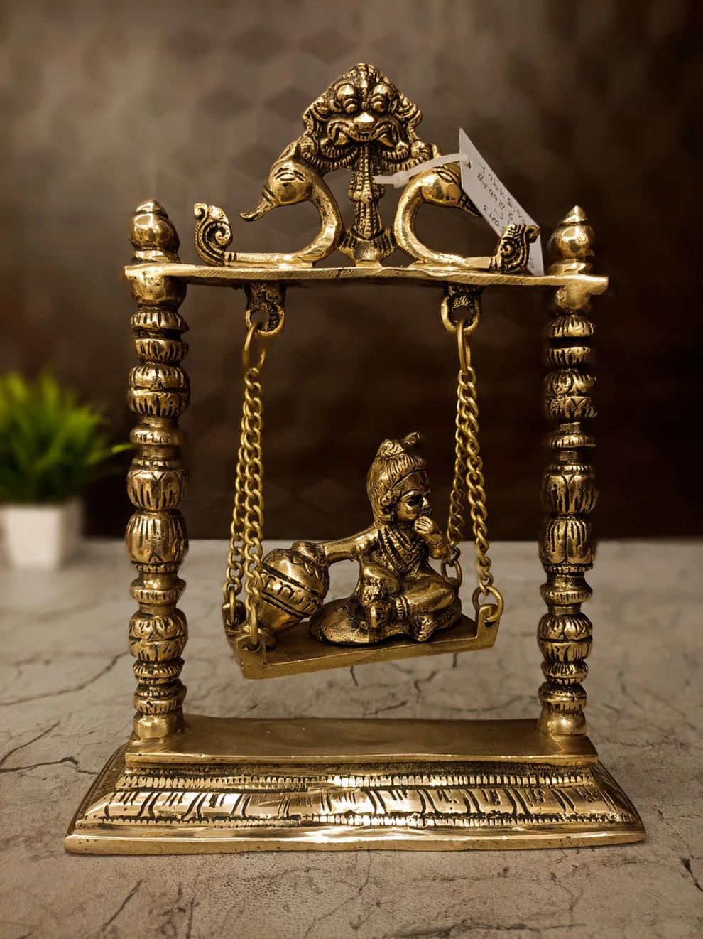 brass-swing-baby-krishna-idol-pooja-gift-antique-vgocart-coimbatore brass-swing-baby-krishna-idol-pooja-gift-antique-vgocart-coimbatore